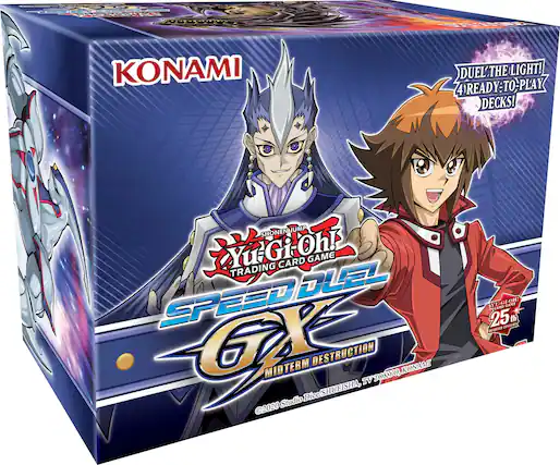 Front. Konami - Yu-Gi-Oh! Trading Card Game - Speed Duel GX: Midterm Destruction.