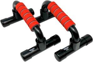 Tapout - Push Up Bars - Black and Red - Front_Zoom