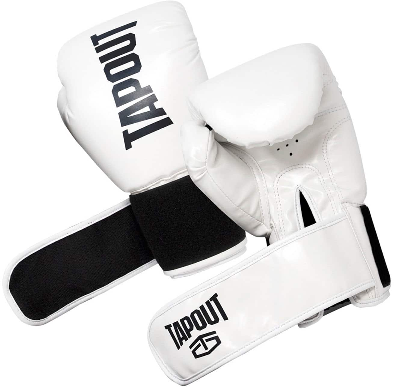 Angle View: Tapout - Boxing Gloves Men and Women - White