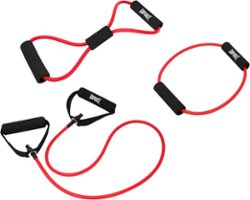 Red 3pk Resistance Toning Set Tapout - Red - Front_Zoom