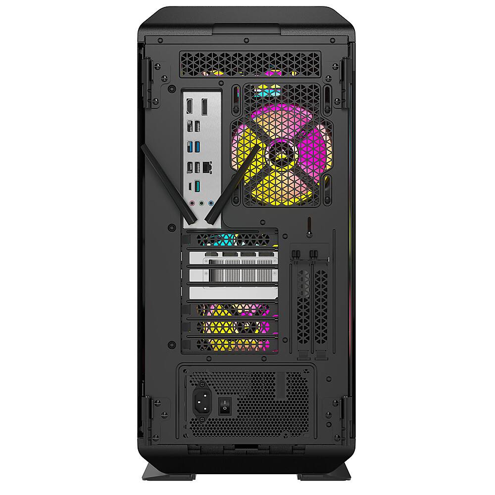 Alt View 5. CORSAIR - VENGEANCE i8200 iCUE Link Gaming Desktop -Intel Core i9 14900KF -64GB DDR5 Memory -NVIDIA GeForce RTX 4090-4TB SSD - Black.