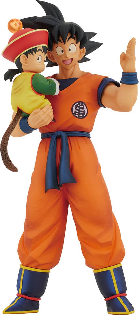 Left. Bandai - Dragon Ball Z Son Goku & Son Gohan (Vs Omnibus Amazing) Masterlise Ichibansho Figure.