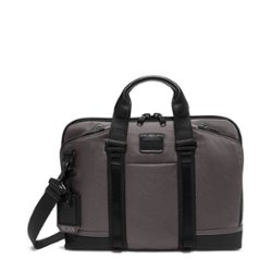 TUMI - Alpha Bravo Academy 16" Briefcase - Charcoal - Front_Zoom