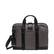 Front. TUMI - Alpha Bravo Academy 16" Briefcase - Charcoal.