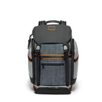 TUMI - Alpha Bravo Expedition Flap Backpack - Steel - Front_Zoom