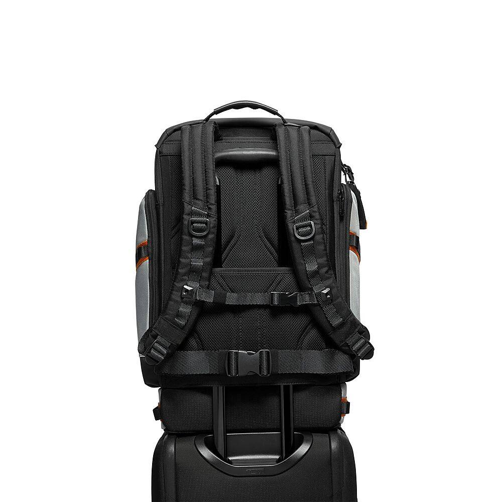 Alt View 13. TUMI - Alpha Bravo Expedition Flap Backpack - Steel.
