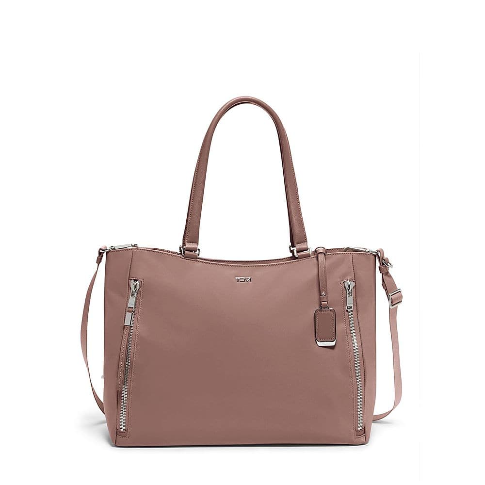 Front. TUMI - Voyageur Valetta Large Tote - Light Mauve.
