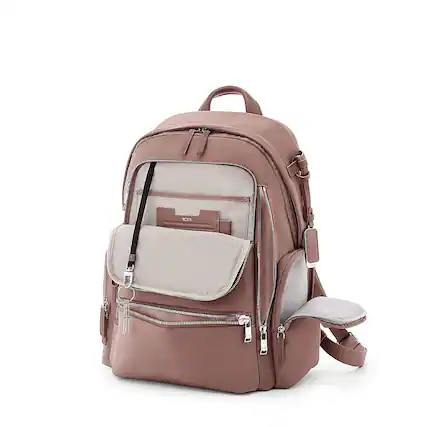 Front. TUMI - Voyageur Celina Backpack - Light Mauve.