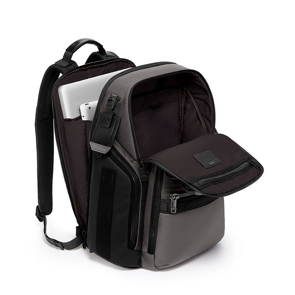 Angle. TUMI - Alpha Bravo Search Backpack - Charcoal.