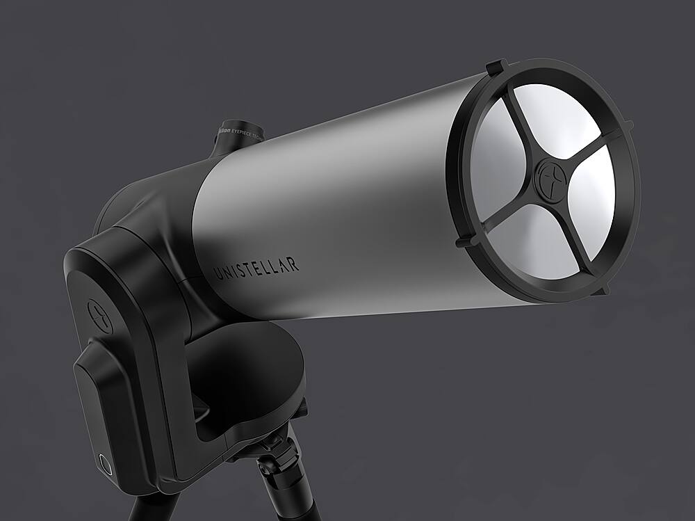 Alt View 12. Unistellar - eQuinox/eVscope Smart Solar Filter 112mm - Black.