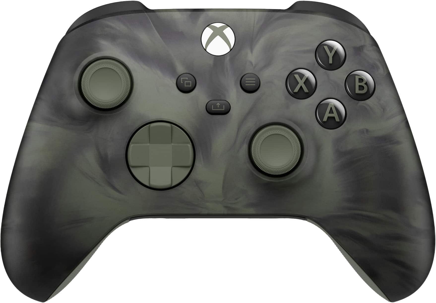 Front. Microsoft - Xbox Wireless Controller for Xbox Series X, Xbox Series S, Xbox One, PCs, and Cloud-Enabled Devices - Nocturnal Vapor Special Edition.