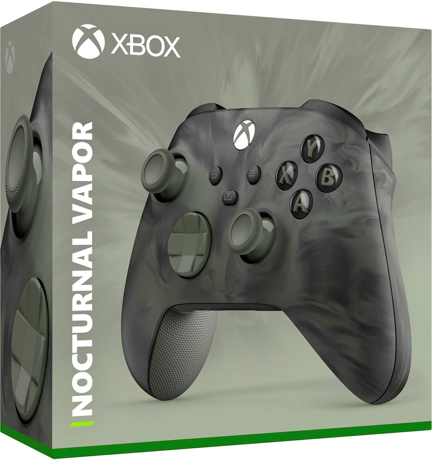 Alt View 20. Microsoft - Xbox Wireless Controller for Xbox Series X, Xbox Series S, Xbox One, Windows Devices - Nocturnal Vapor Special Edition.