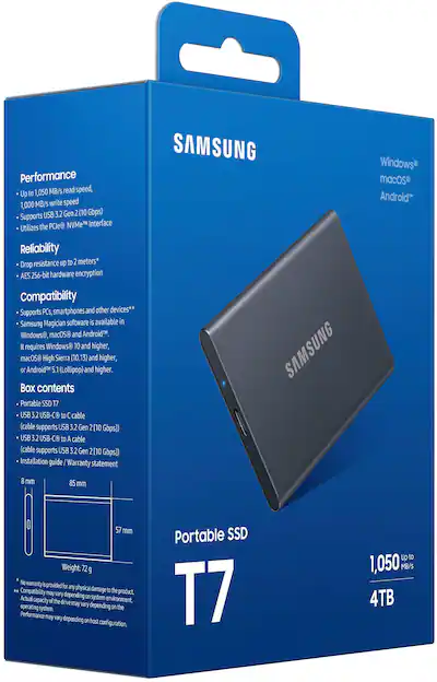 Samsung Magician Format Ssd Samsung T7 4TB External USB Gen