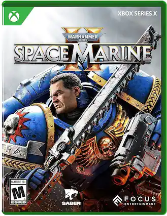 X SERIES X TM WARHAMMER 40.000 SPACE MARINE TRA MATURE 17+ M ESRB SABER FOCUS ENTERTAINMENT - M (Mature 17+)