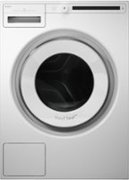 Asko 2.1 Cu.Ft. High-Efficiency Front Load Washer, Steel Seal, 17.6 lb capacity, 1400 RPM max spin, Stackable - White - White - Front_Zoom