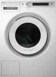 Asko - 2.8 Cu.Ft. High-Efficiency Front Load Washer, Steel Seal, 26.5 lb capacity, 1400 RPM max spin, Stackable - White - Front_Zoom