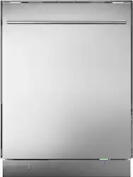 Asko - 24" Dishwasher with Top Control, Pro Handle, Stainless Steel tub, 3 Racks, 42 dBA, ADA - Front_Zoom