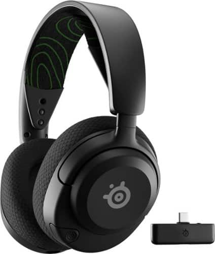 SteelSeries - Arctis Nova 5X 2.4GHz Wireless Over-the-Ear Gaming Headset for Xbox X|S, Xbox One, PS5/PS4, PC and Switch/Switch 2 - Black
