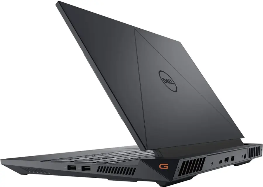 Alt View 3. Dell - Dell G15 15.6" FHD 120Hz Gaming Laptop - Intel Core i7 16GB Memory - NVIDIA GeForce RTX 4060 - 1TB SSD - Dark Shadow Gray w/ Black Thermal Shelf.