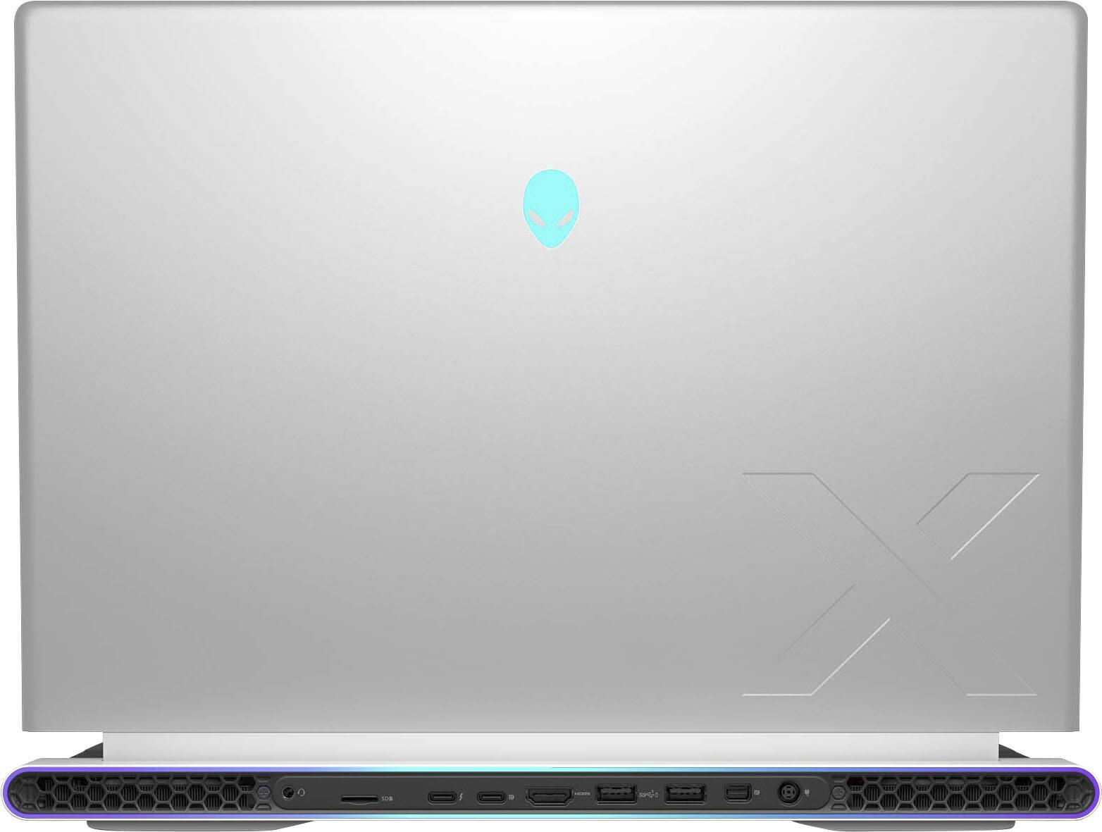 Alt View 1. Alienware - x16 R2" 240Hz Gaming Notebook - Intel Core Ultra 9 Processor - NVIDIA GeForce RTX 4070 - 32GB Memory - 1 TB SSD - Lunar Silver.