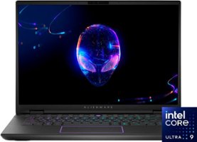 Alienware m16 R2 Laptop - Intel Core Ultra 9 - NVIDIA GeForce RTX 4070 - 32GB Memory - 1TB SSD - Dark Metallic Moon - Dark Metallic Moon - Front_Zoom