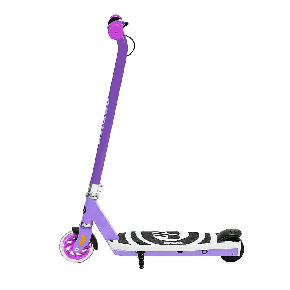 Left. GoTrax - Scout 2.0 Electric Scooter - Pink-Purple.