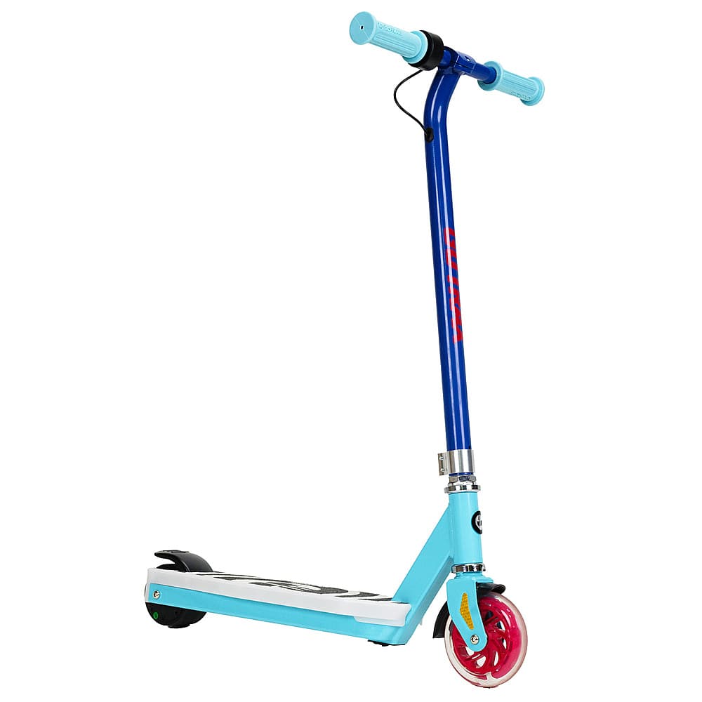 Angle. GoTrax - Scout 2.0 Electric Scooter - Blue.