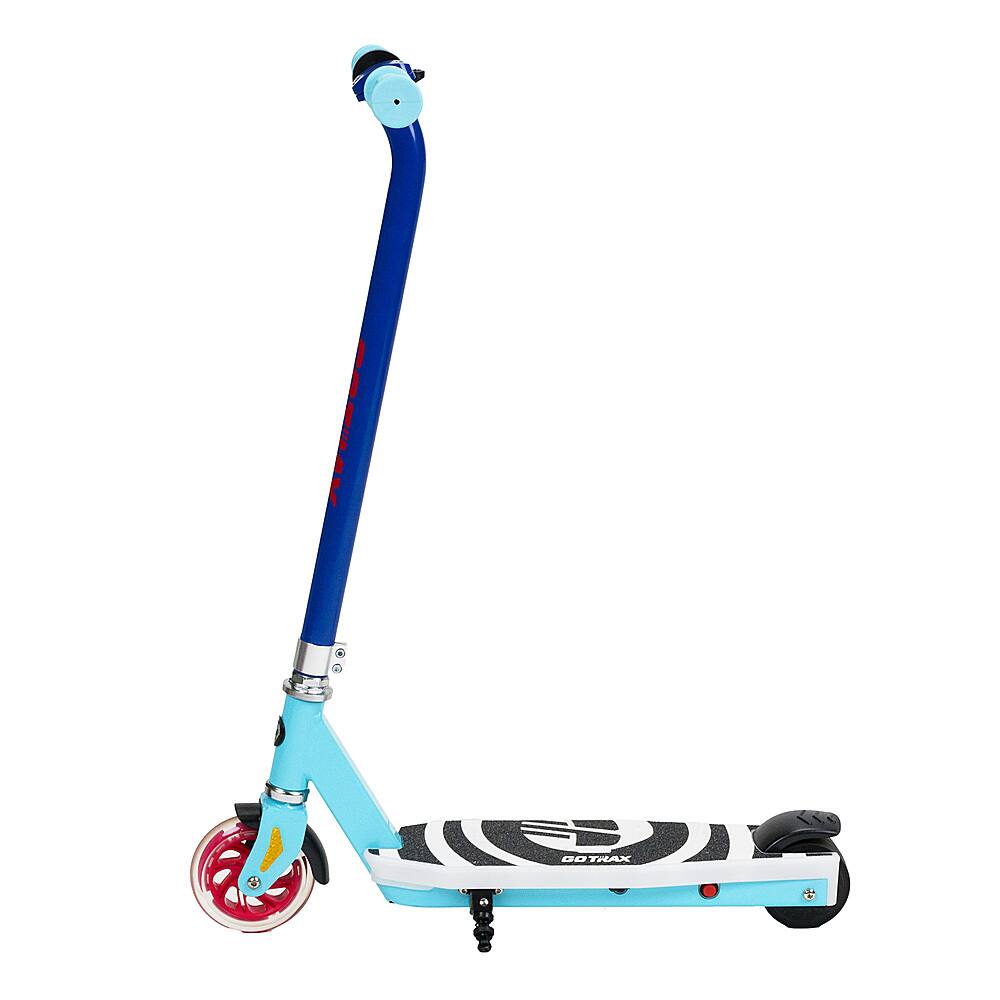 Left. GoTrax - Scout 2.0 Electric Scooter - Blue.