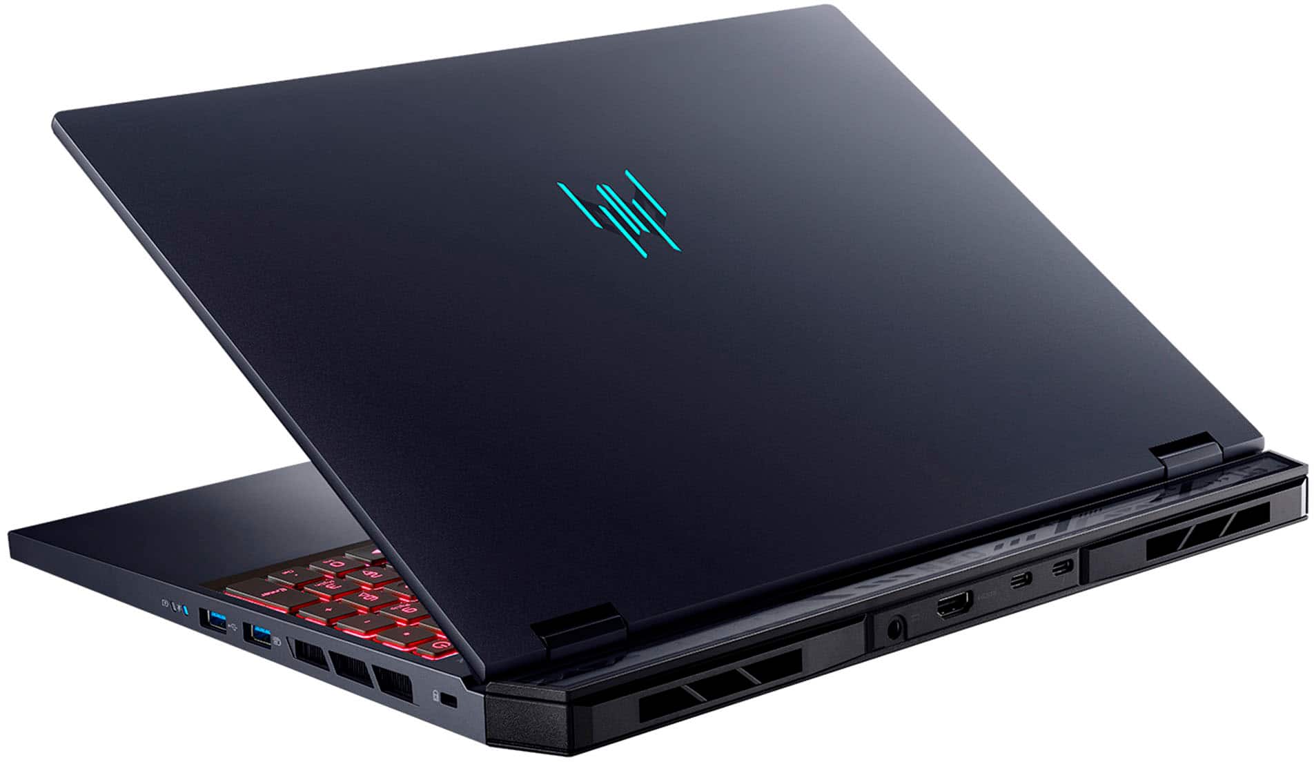 Alt View 3. Acer - Predator Helios Neo 16” WUXGA IPS Gaming Laptop- Intel Core i9-14900HX- NVIDIA GeForce RTX 4060-16GB DDR5-1TB SSD - Abyssal Black.