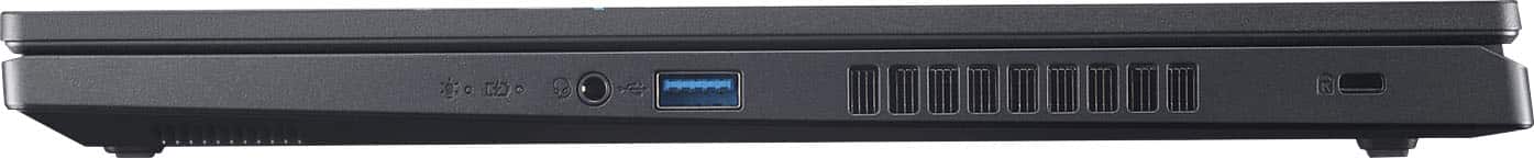 Alt View 4. Acer - Nitro V ANV15-51-789J 15.6" FHD IPS Laptop -13th Gen Intel Core i7- NVIDIA GeForce RTX 4060-16GB DDR5-512GB SSD - Obsidian Black.