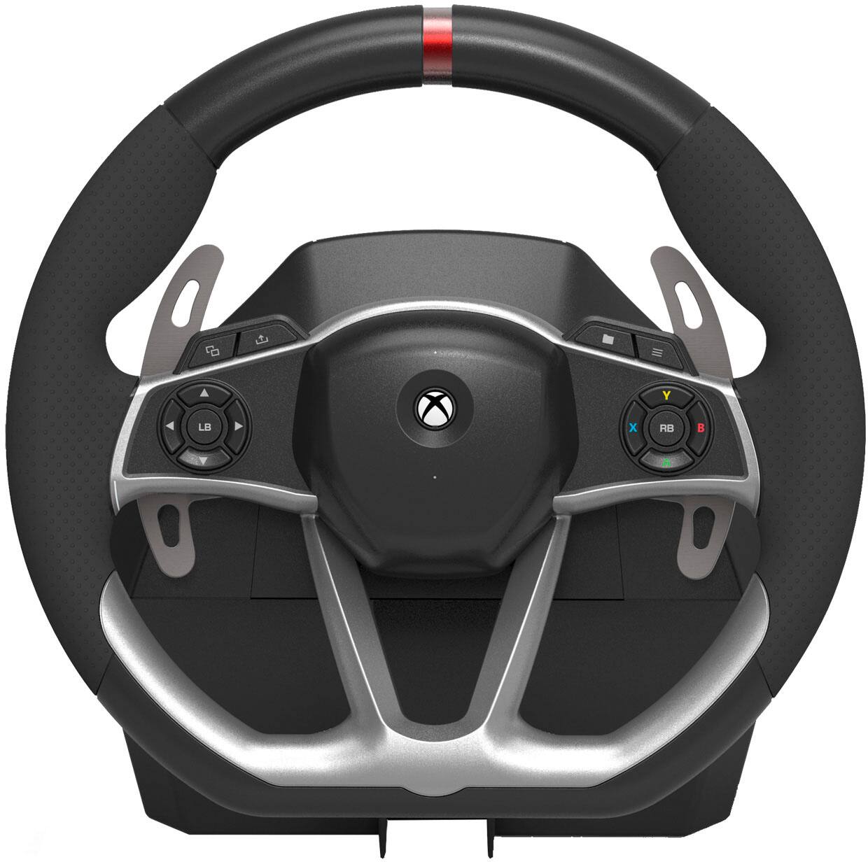Alt View 11. Hori - HORI Force Feedback Racing Wheel DLX Designed for Xbox Series X|S - Black.