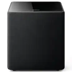 Front. KEF - KEF KUBE 10 MIE Subwoofer (Each) - Black.