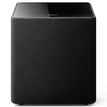 Front. KEF - KUBE 10 MIE Subwoofer (Each) - Black.