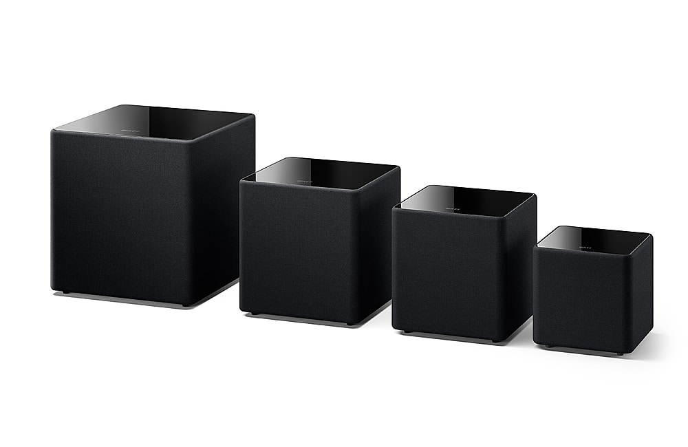 Alt View 11. KEF - KEF KUBE 10 MIE Subwoofer (Each) - Black.