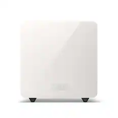 Front. KEF - KEF KC92 Force-cancelling Subwoofer (Each) - White.