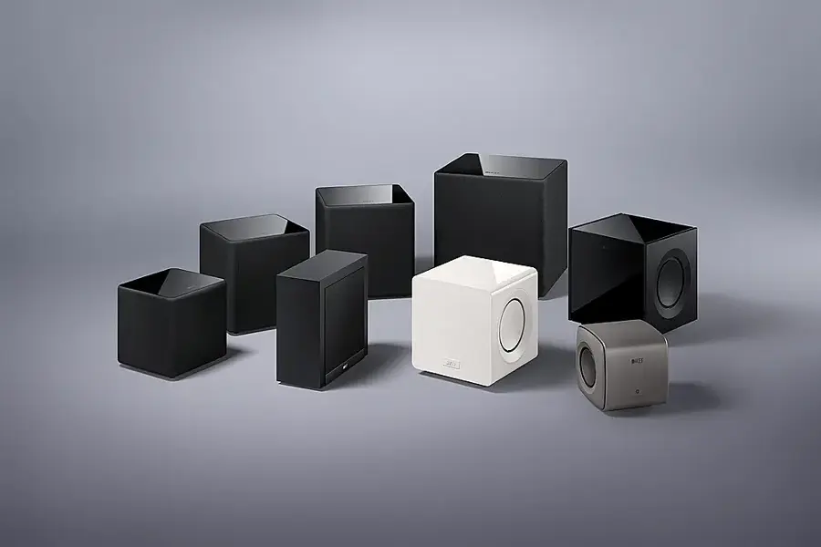 Alt View 16. KEF - KEF KC92 Force-cancelling Subwoofer (Each) - White.