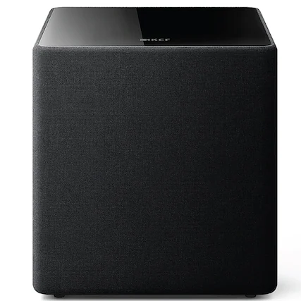Front. KEF - KEF KUBE12 MIE Subwoofer (Each) - Black.