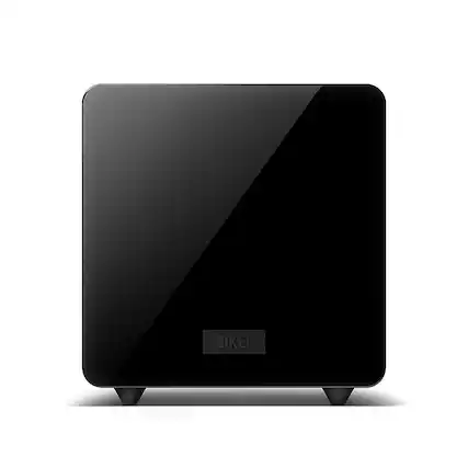 Front. KEF - KEF KC92 Force-cancelling Subwoofer (Each) - Black.