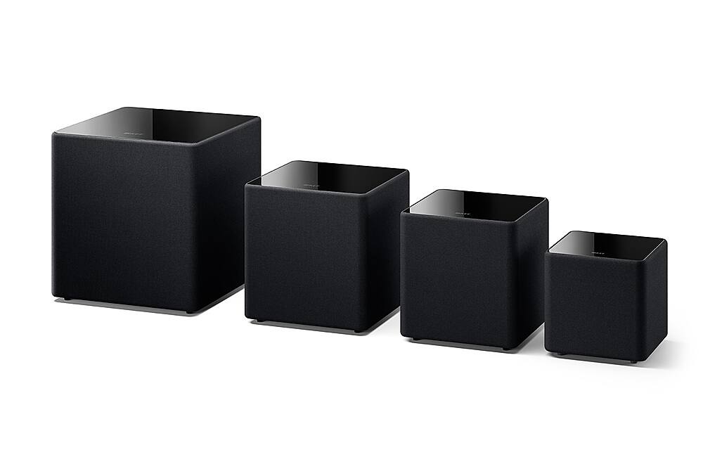 Alt View 11. KEF - KEF KUBE 15 MIE Subwoofer (Each) - Black.