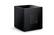 Left. KEF - KEF KUBE 15 MIE Subwoofer (Each) - Black.