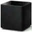 Angle. KEF - KEF KUBE 8 MIE Subwoofer (Each) - Black.