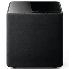 Front. KEF - KEF KUBE 8 MIE Subwoofer (Each) - Black.