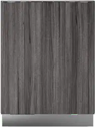 Asko - 24" Dishwasher with Top Control, Panel Ready, Stainless Steel tub, 3 Racks, 40 dBA, ADA - Front_Zoom