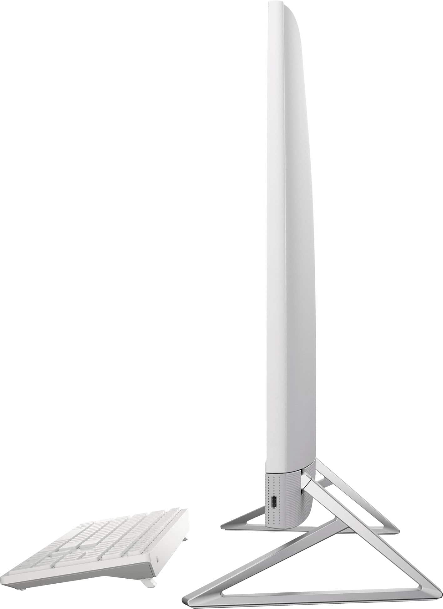 Alt View 2. Dell - Dell Inspiron 27" Touch All In One Desktop - Intel Core 7 processor - 16GB Memory - 1TB SSD - White.