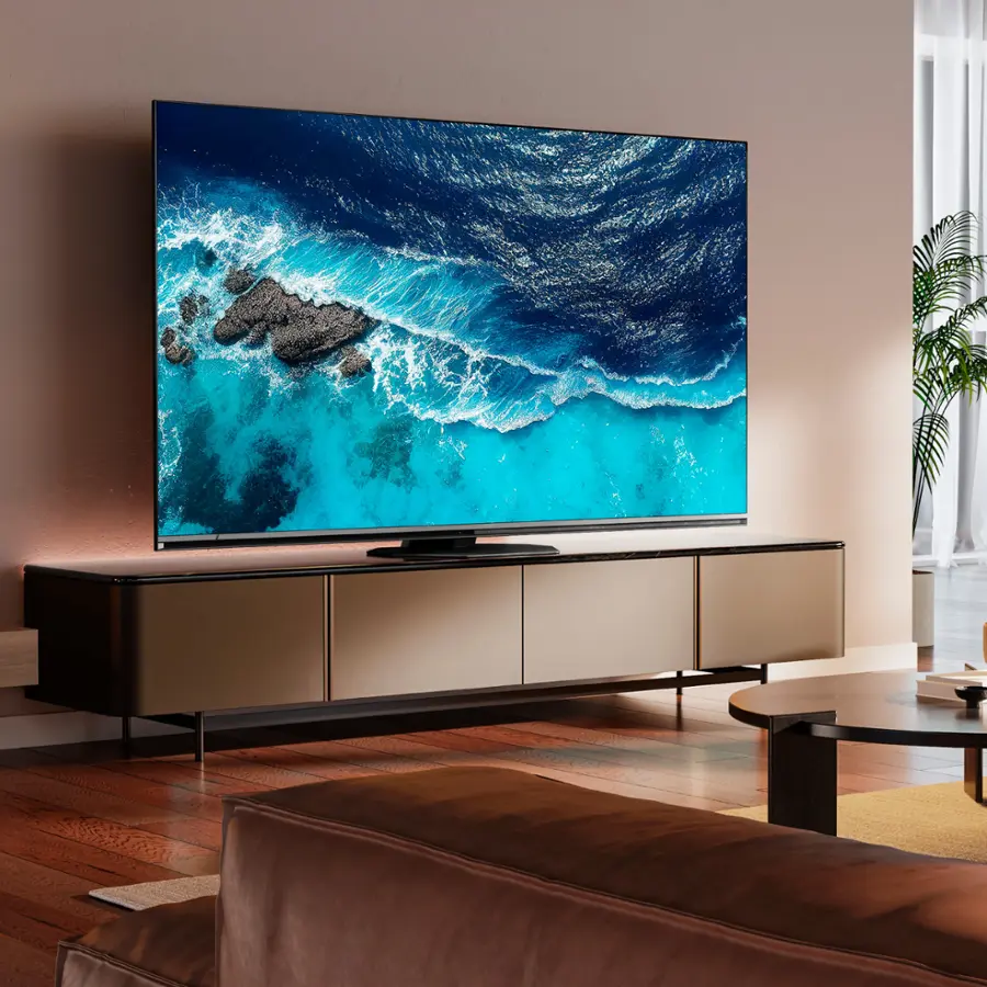 Alt View 14. Hisense - 65" Class U8 Series Mini-LED 4K UHD QLED Google TV - Black.