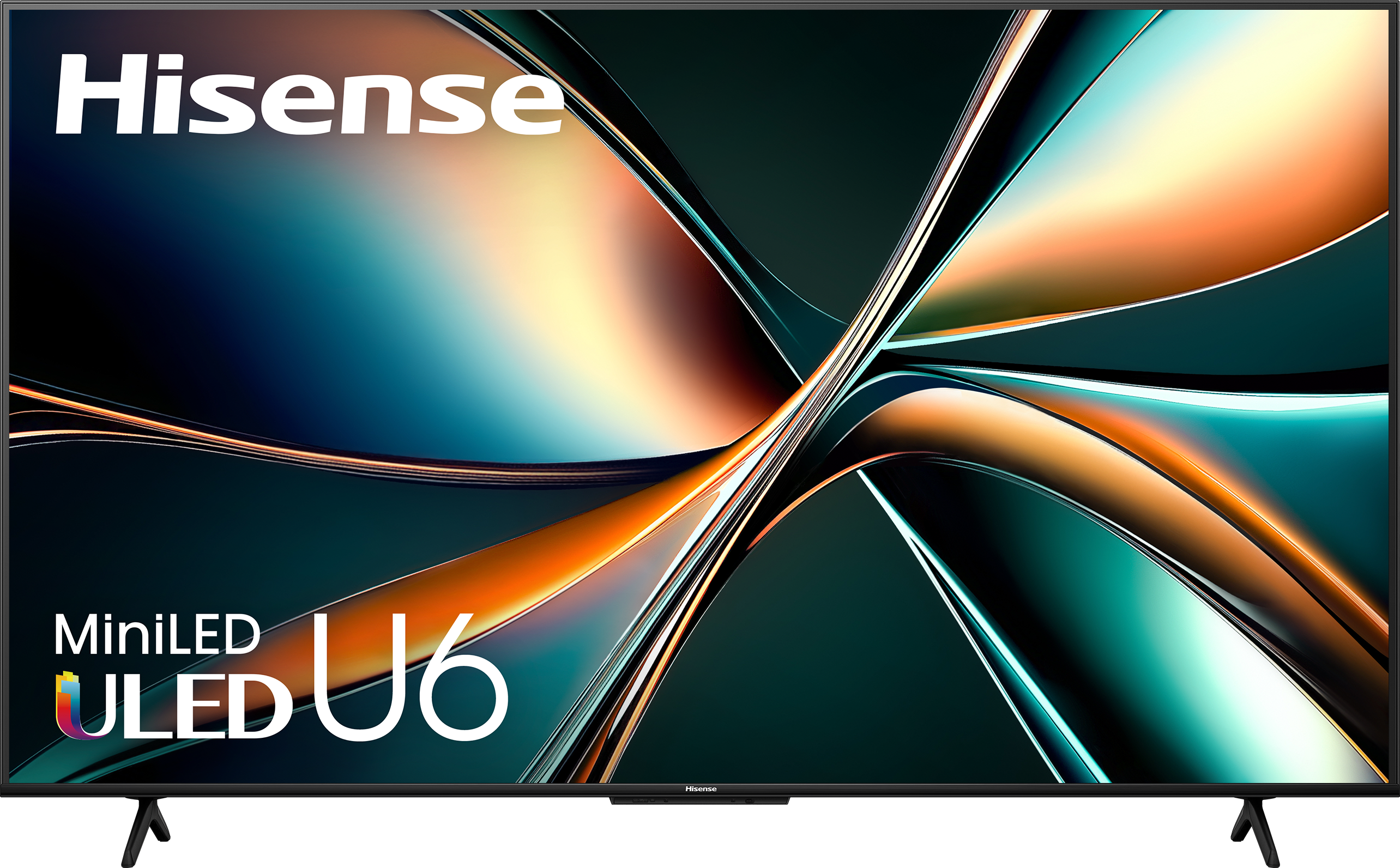 Hisense 65" Class U6 Series Mini-LED 4K UHD QLED Smart Google TV (2024) gallery view