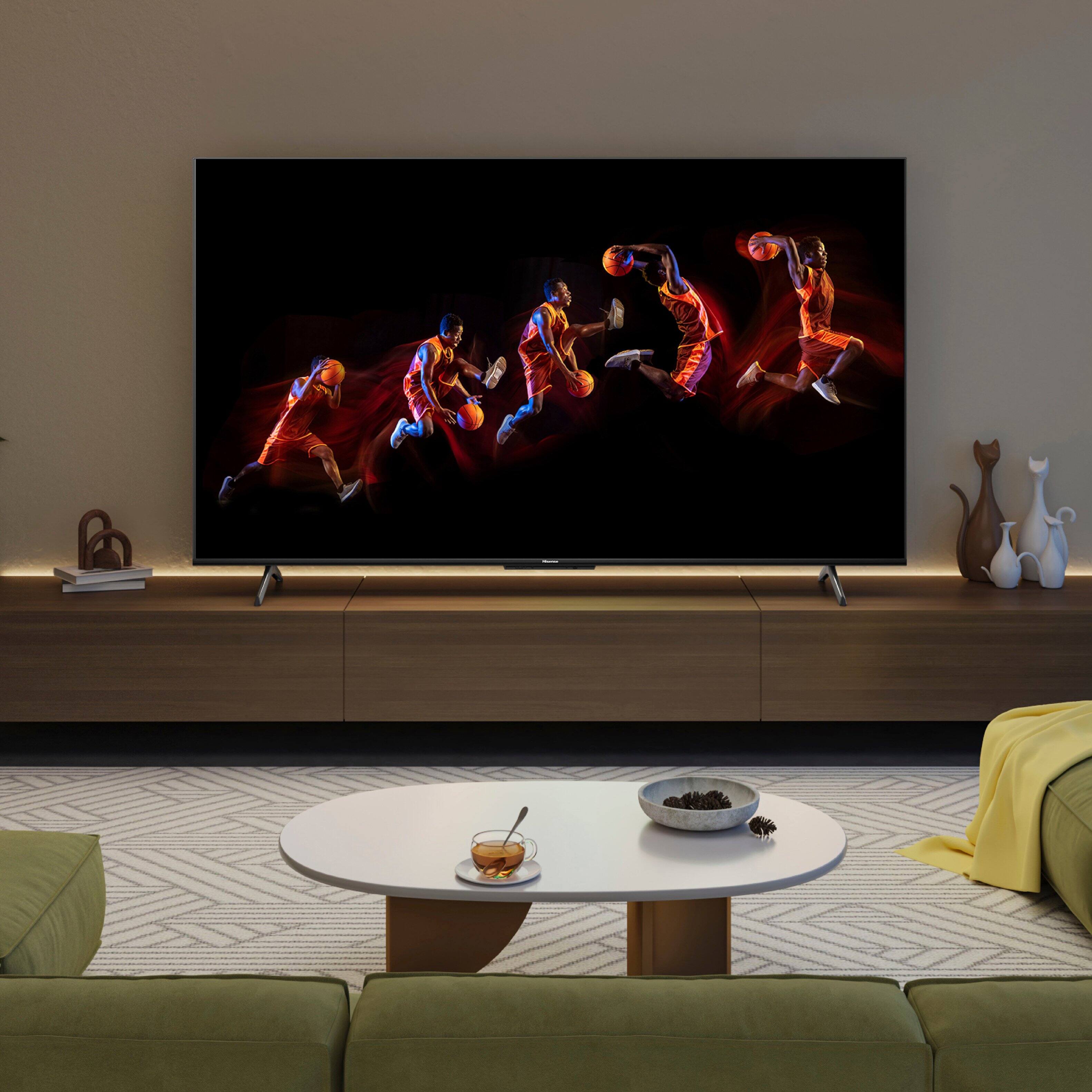 Hisense 65" Class U6 Series Mini-LED 4K UHD QLED Smart Google TV (2024) feature detail