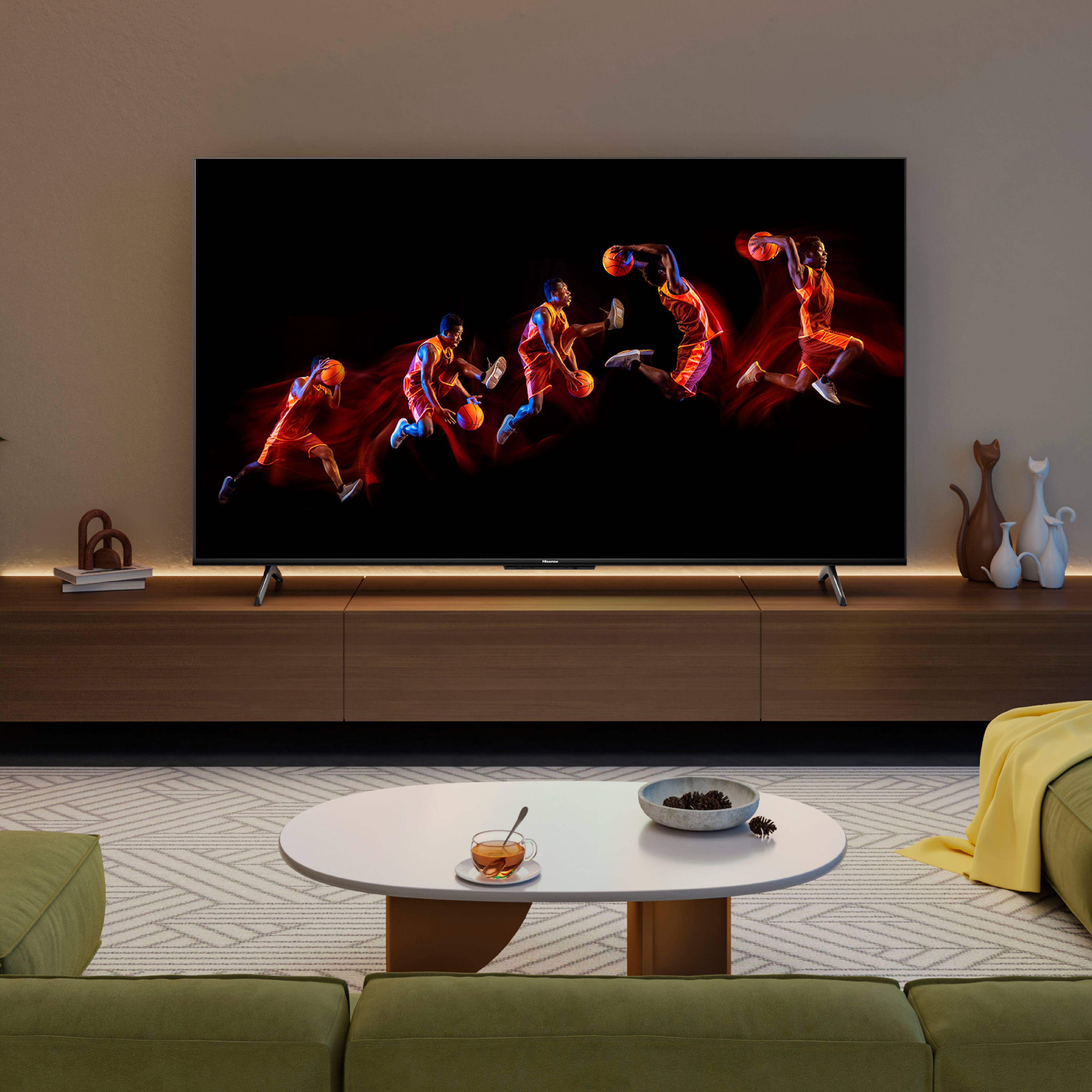 Hisense 65" Class U6 Series Mini-LED 4K UHD QLED Smart Google TV (2024) gallery view