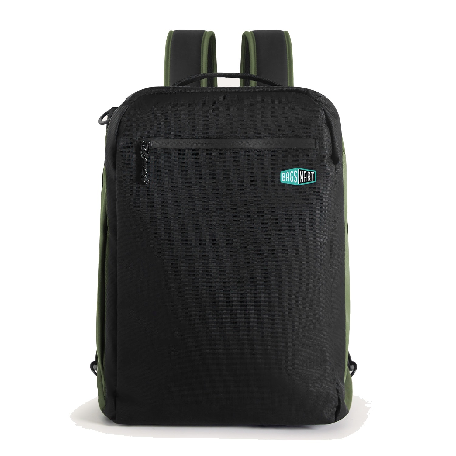 Bagsmart - Paz 43L Duffle Backpack, Water-Resistant Carry-On with 15.6" Laptop Compartment for Travel, Gym & Commute - Pesto