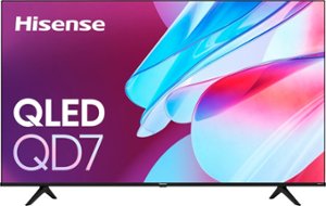 Hisense - 65" Class QD7 Series QLED 4K UHD Google TV - Front_Zoom